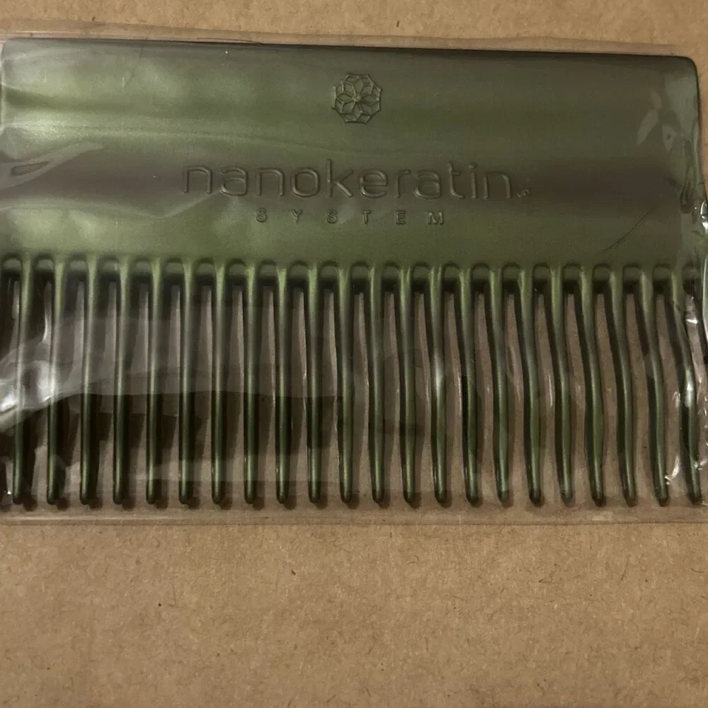 Alan Howard Nanokeratin Treatment System Comb Green New Sealed